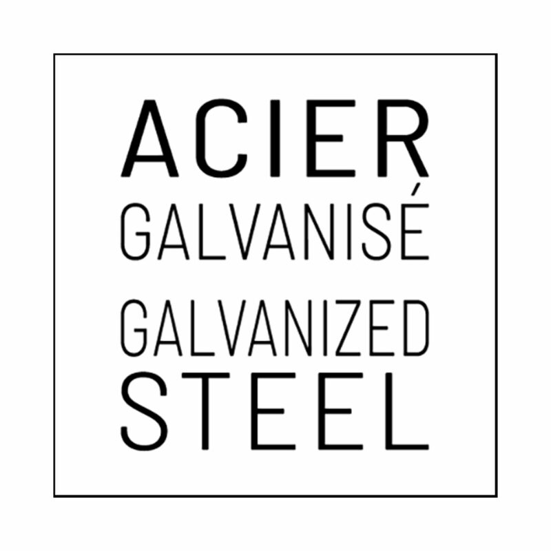 Lafuma Acier Steel galvanisiert
