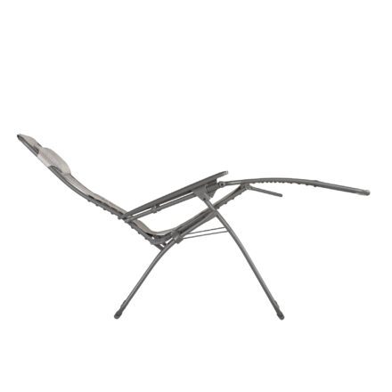 Lafuma "Futura XL" Relaxsessel, Gestell Stahl titane, Sitzfläche Batyline® Duo galet