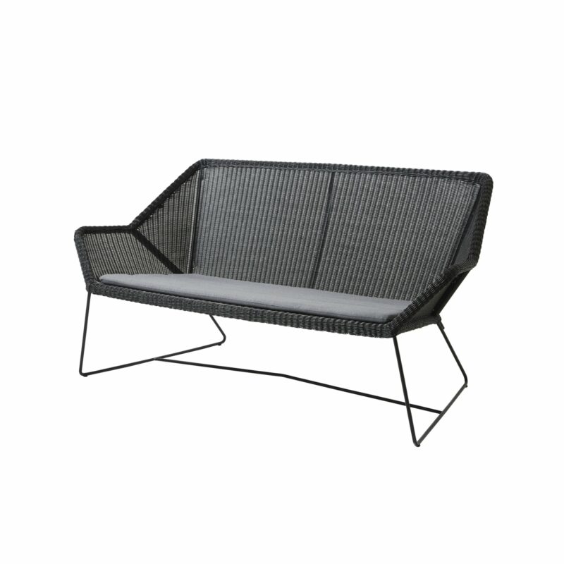 Cane-line Sitzkissen für Loungesofa "Breeze", Cane-line Sunbrella® Natté, grau