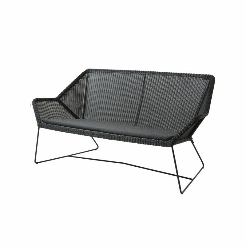 Cane-line Sitzkissen für Loungesofa "Breeze", Cane-line Sunbrella® Natté, schwarz