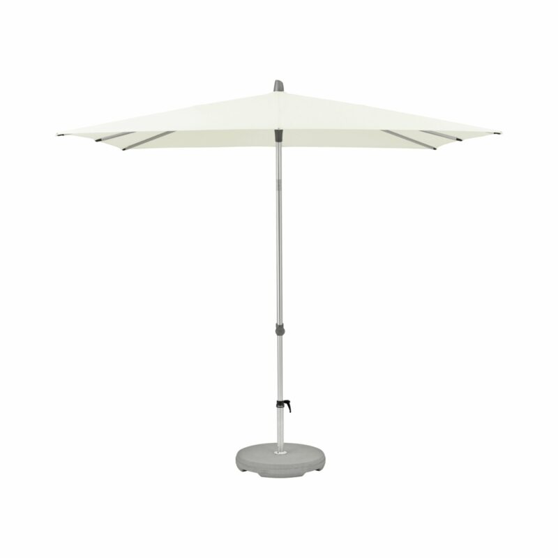 Glatz "Alu-Smart", Sonnenschirm, quadratisch, Dessin 510 - White (© by GLATZ AG, Schweiz)