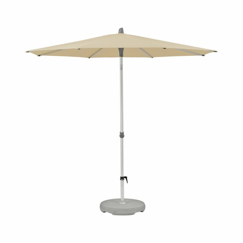 Glatz "Alu-Smart", Sonnenschirm, rund, Dessin 422 - Cream (© by GLATZ AG, Schweiz)