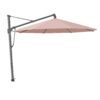 Glatz "Sombrano®S+", Sonnenschirm, Gestell Aluminium anthrazit, rund, Dessin 639 - Blush (© by GLATZ AG, Schweiz)