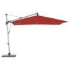 Glatz "SOMBRANO® S+", Sonnenschirm, quadratisch, Dessin 403 - Carmine (© by GLATZ AG, Schweiz)