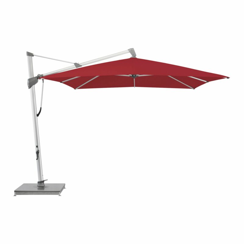Glatz "SOMBRANO® S+", Sonnenschirm, rechteckig, Dessin 646 - Rubino (© by GLATZ AG, Schweiz)