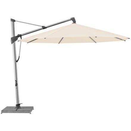 Glatz "SOMBRANO® S+", Sonnenschirm, rund, Dessin 523 - Champagne (© by GLATZ AG, Schweiz)