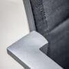 Niehoff Gartenstuhl "Nancer", Gestell Aluminium anthrazit, Sitz- und Rückenfläche Batyline®-Gewebe schwarz