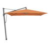 Glatz "Sombrano®S+", Sonnenschirm, Gestell Aluminium anthrazit, eckig, Dessin 802 - Sienna (© by GLATZ AG, Schweiz)