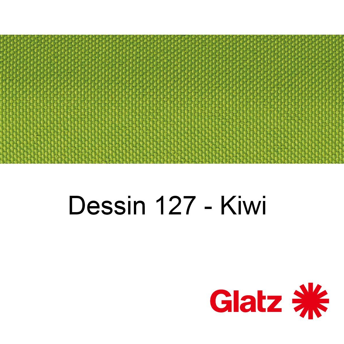 GLATZ Stoffmuster Dessin 127 Kiwi