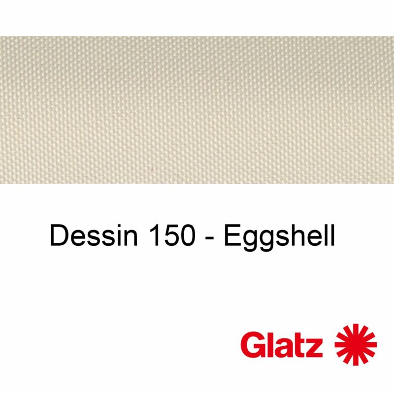 GLATZ Stoffmuster Dessin 150 Eggshell