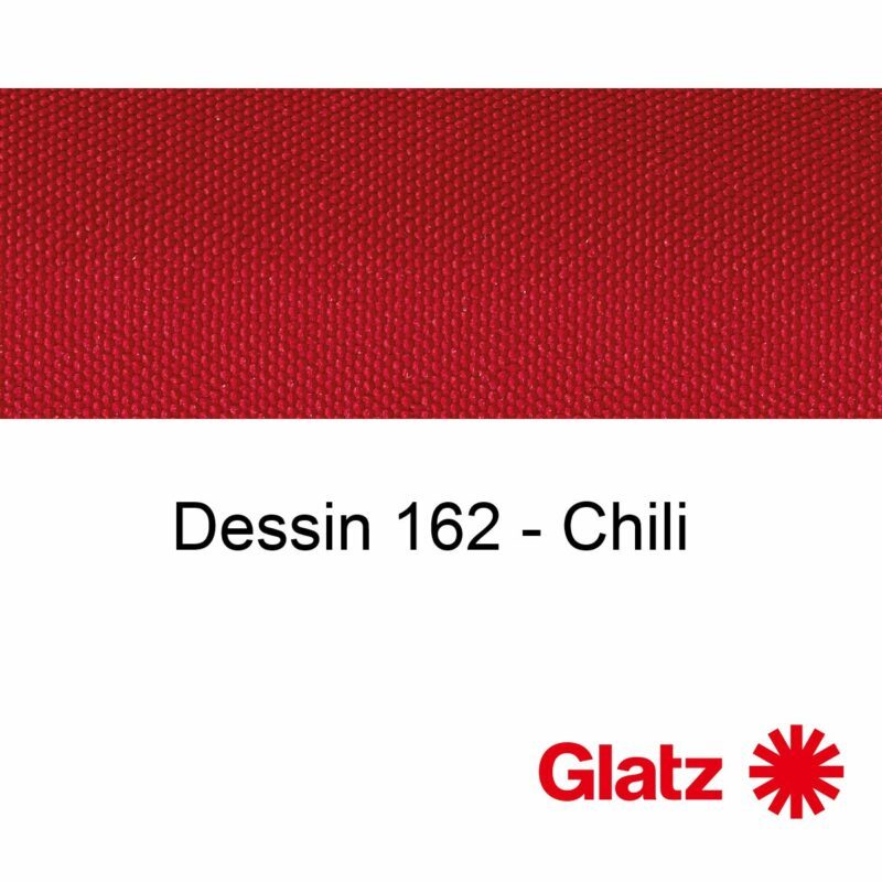 GLATZ Stoffmuster Dessin 162 Chili