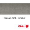 GLATZ Stoffmuster Dessin 420 Smoke
