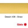 GLATZ Stoffmuster Dessin 438 Straw