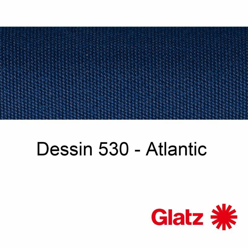 GLATZ Stoffmuster Dessin 530 Atlantic