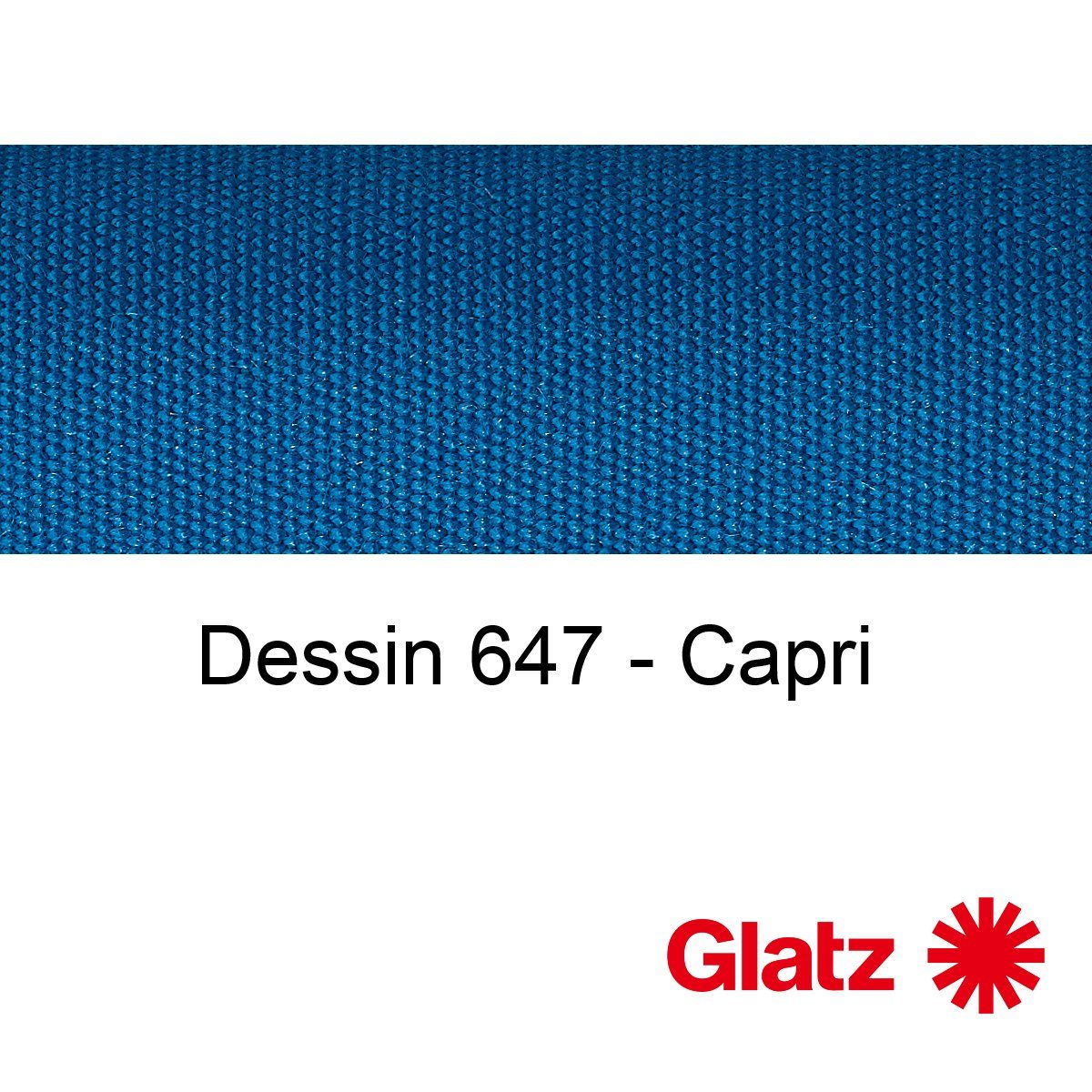 GLATZ Stoffmuster Dessin 647 Capri