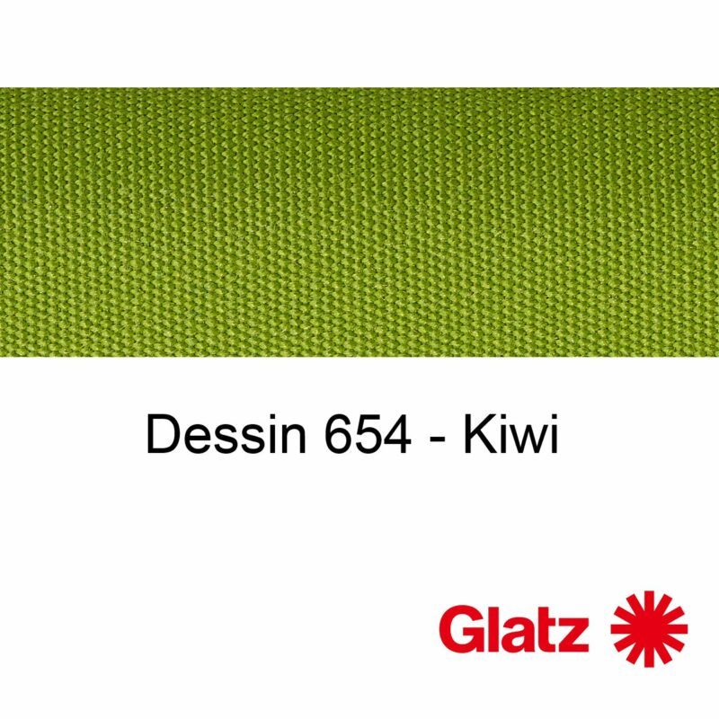 GLATZ Stoffmuster Dessin 654 Kiwi