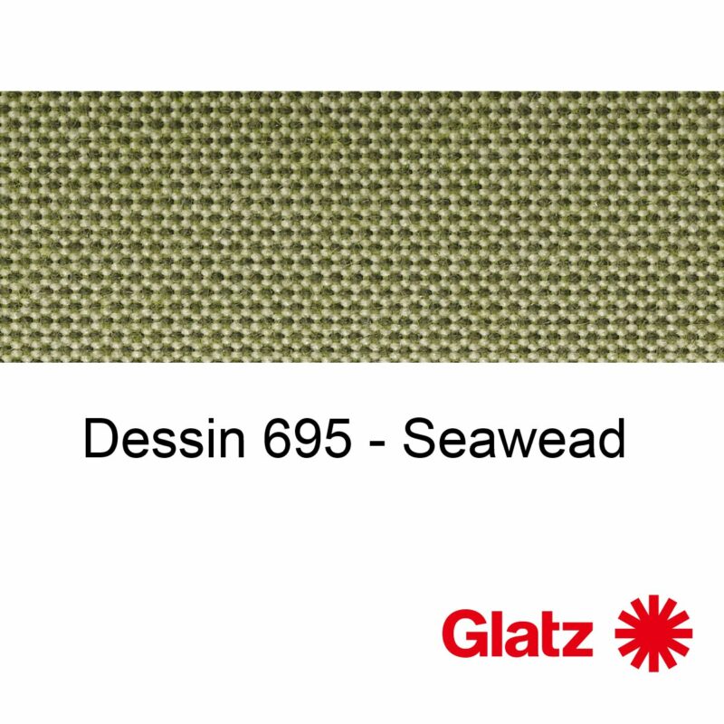 GLATZ Stoffmuster Dessin 695 Seawead