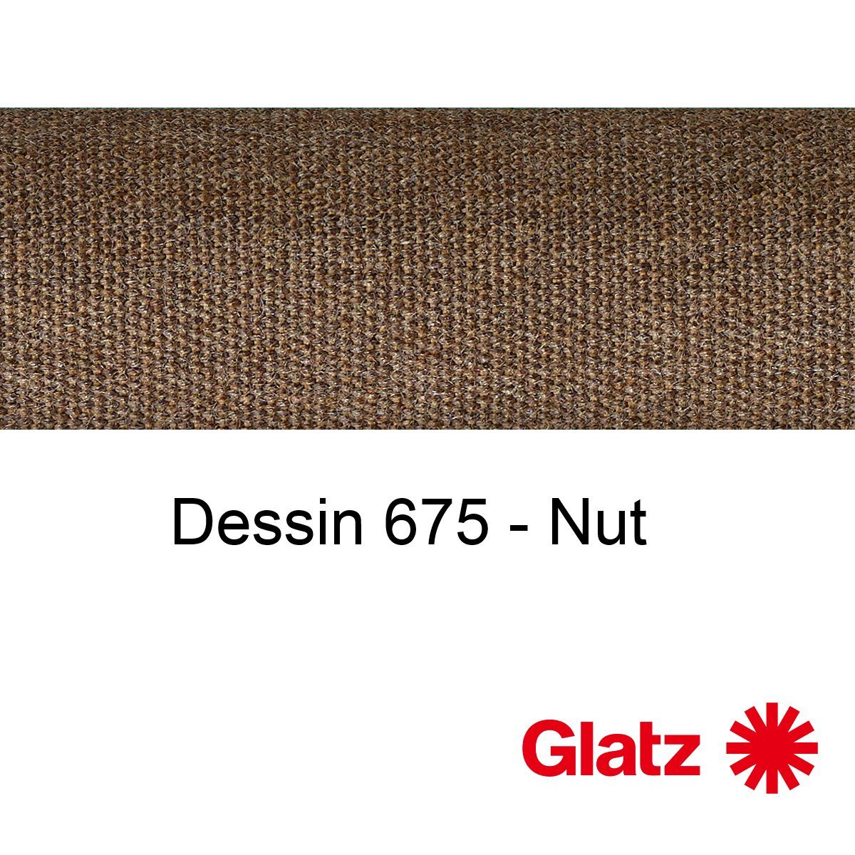 GLATZ Stoffmuster Dessin 675 Nut