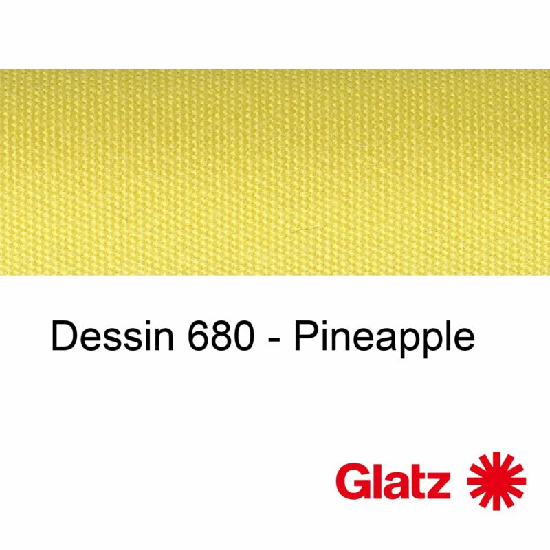 GLATZ Stoffmuster Dessin 680 Pineapple