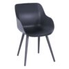 Hartman "Sophie Studio" Organic Chair, Gestell Aluminium xerix, Sitzschale xerix