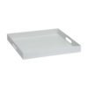Stern Tablett, Aluminium weiß, 60x60x7 cm