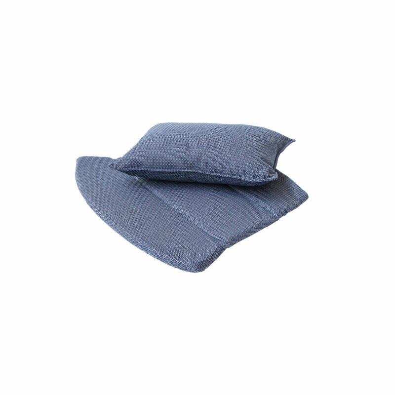 Cane-line Kissenset für Loungesessel "Breeze", Selected PP blau