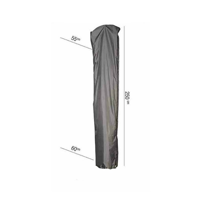 AeroCover AmpelschirmSchutzhülle 250x55/60 cm für Ampelschirme 300x300