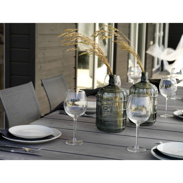 Brafab Gartenmöbel-Set mit Stuhl "Avanti" und Ausziehtisch "Hillmond"