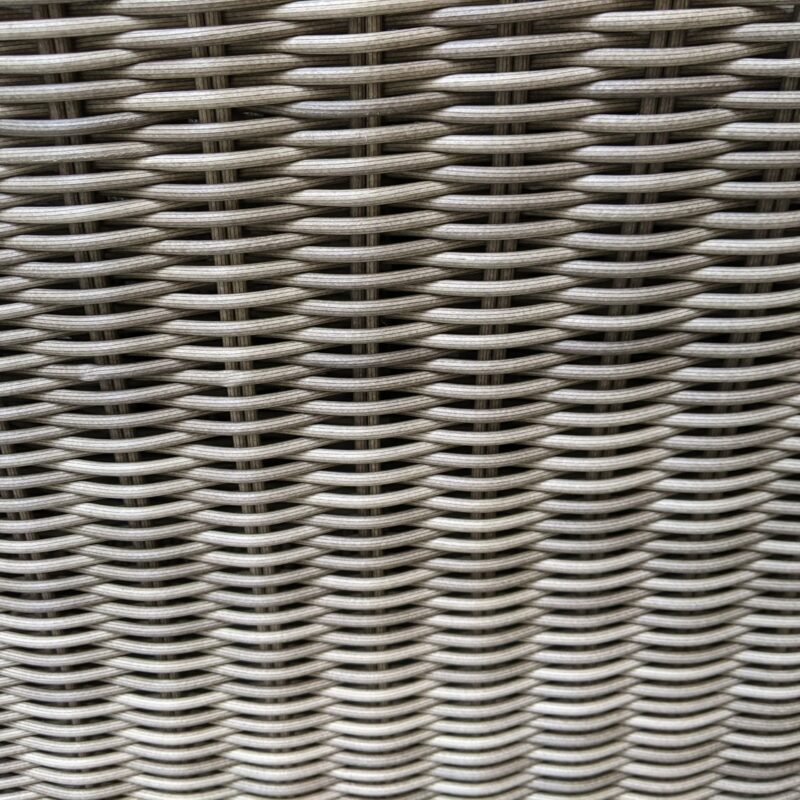 Home Islands "Ko Bon" Serie, Geflecht Polyrattan hellgrau