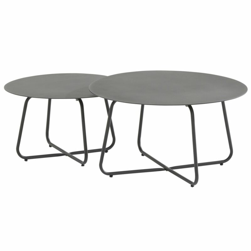 4Seasons Outdoor Kaffee-Tisch "Dali", Aluminium anthrazit