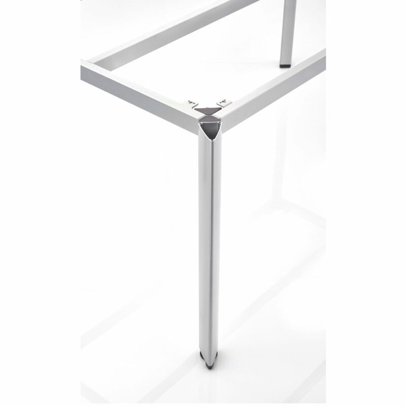 Kettler "Edge" Tischgestell, Aluminium silber