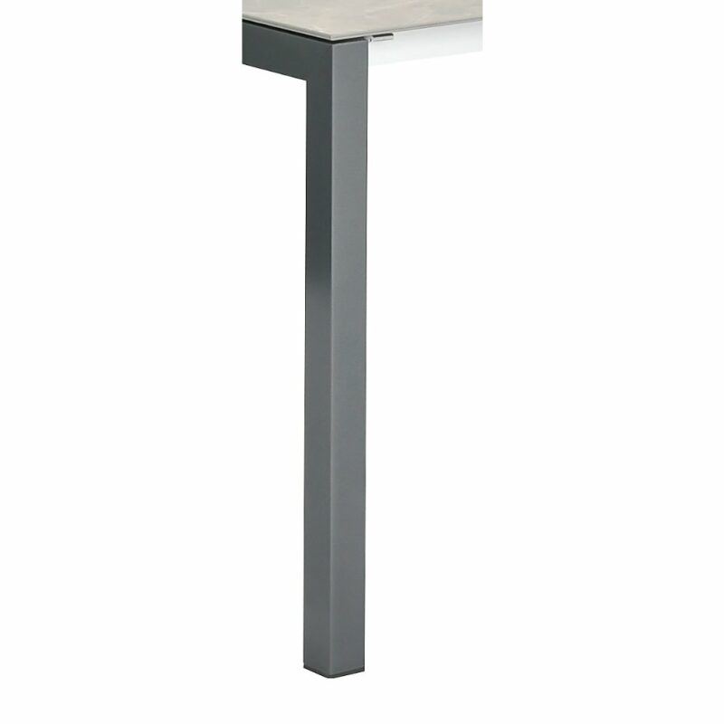 SIT Mobilia Tisch "Manhattan", Gestell Aluminium anthrazit