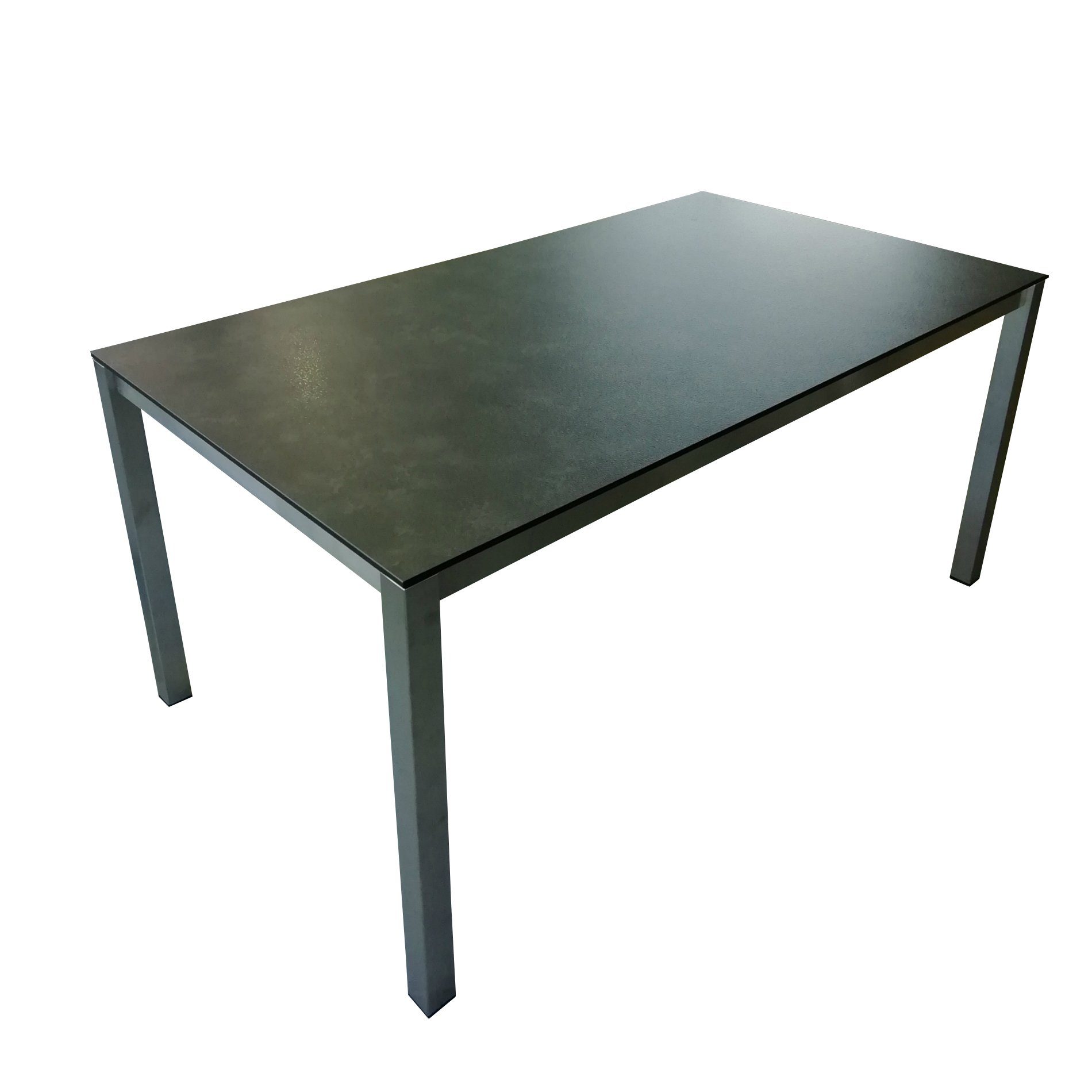 Stern Gartentisch Edelstahl/HPL