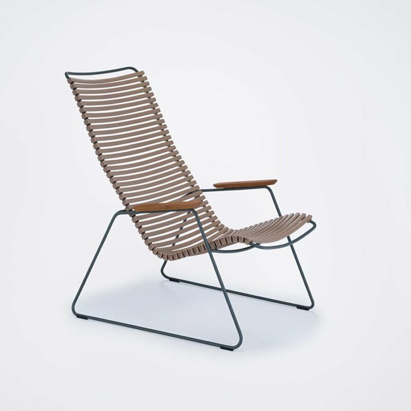 Houe "Click" Lounge Chair, Farbe sand