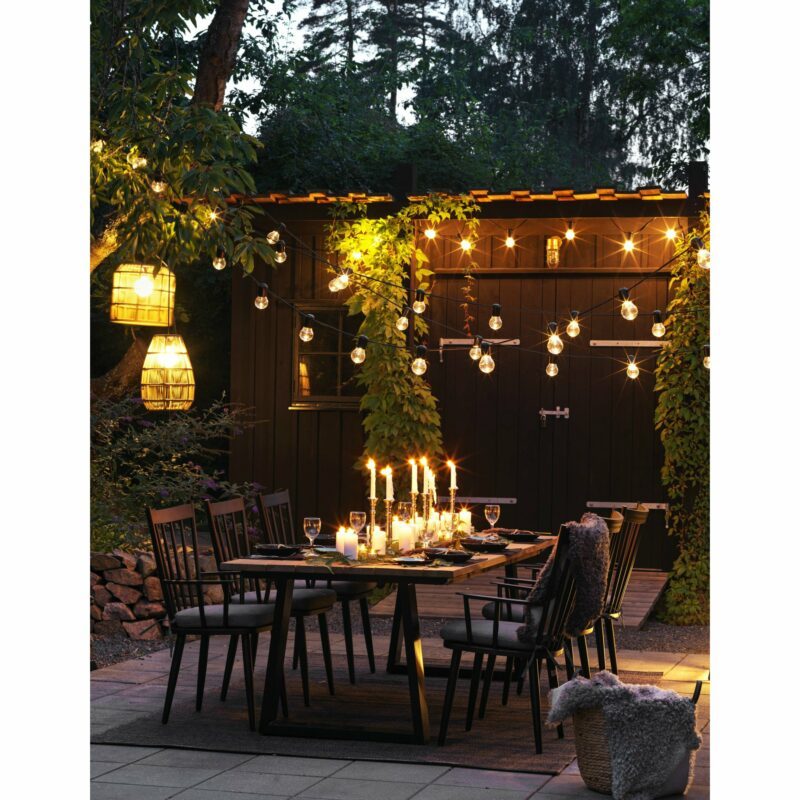 Brafab "Laurion" Gartentisch, Gestell Aluminium, Tischplatte Teakholz