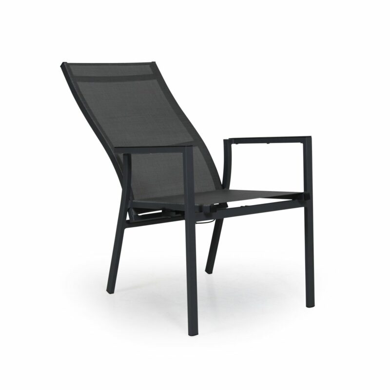 Brafab Positionsstuhl/Hochlehner "Avanti", Gestell Aluminium, Sitzfläche Textilgewebe (Farbe weicht ab)