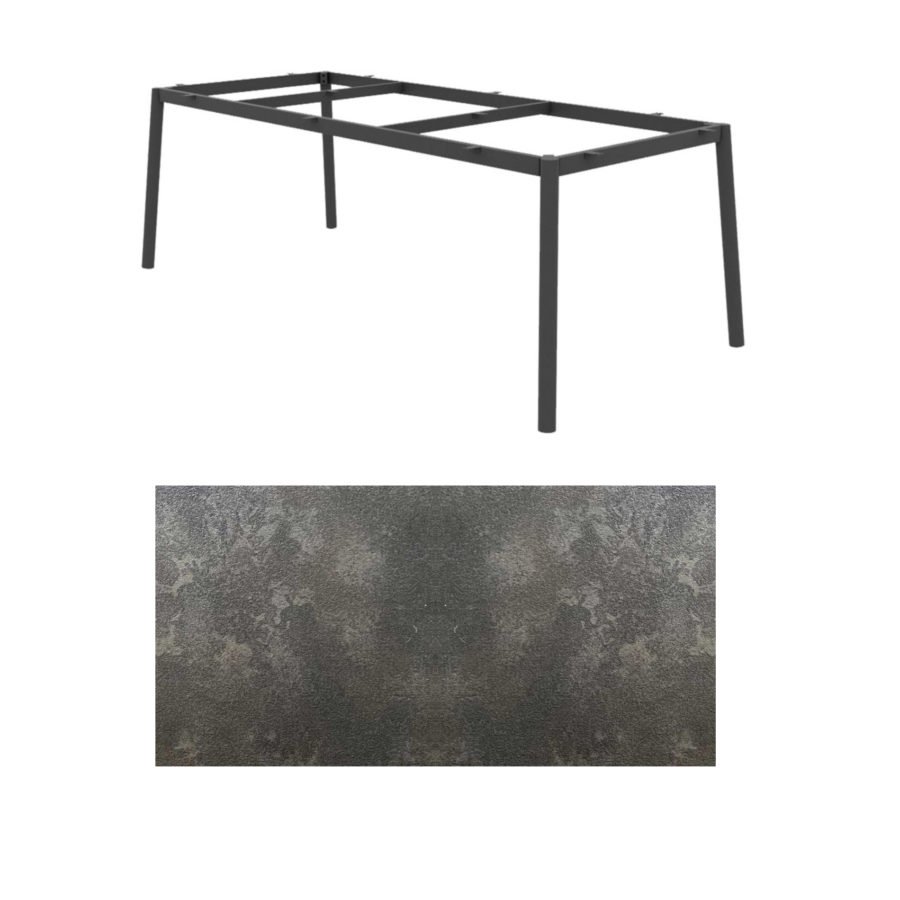 Jati&Kebon "Durham" Tisch Aluminium/HPL