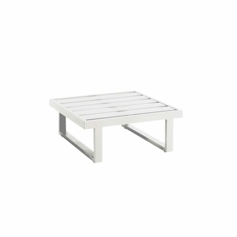 Jati&Kebon "Rao" 1-Sitzer Modul, Aluminium weiß