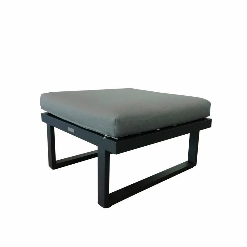Gartenkultur Sitzkissen für Jati&Kebon 1-Sitzer Modul "Rao", Natté Charcoal Chiné, 70x70 cm