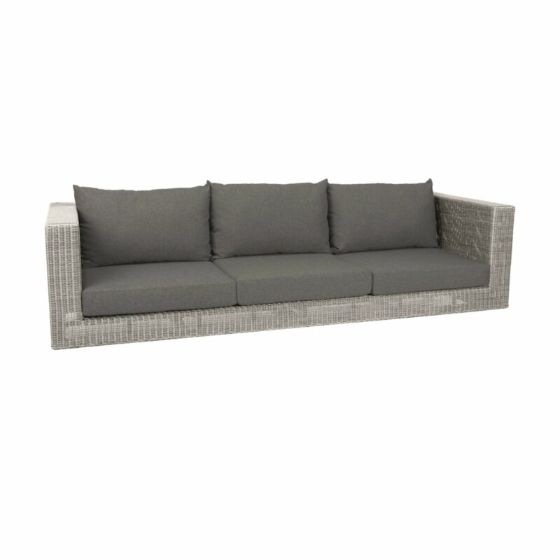 Stern "Fontana" Sofa 3-sitzig, Geflecht vintage-weiß