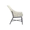 Hartman Lounge Chair "Delphine", Gestell Aluminium Carbon Black, Geflecht Diamond