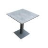 Home Islands Gartentisch "Mahua", Gestell Aluminium charcoal, Tischplatte HPL Dark Grey