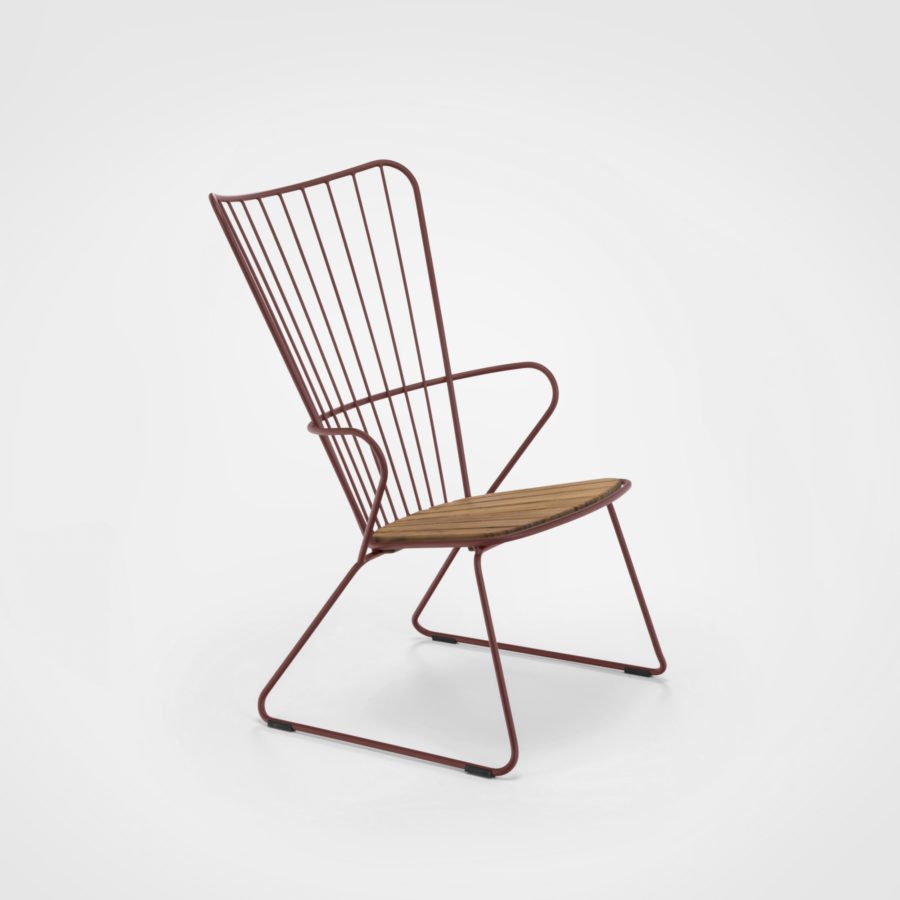 Houe PAON Dining Chair Gestell paprika paprika Houe PAON Dining Chair Gestell paprika paprika