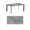 Kettler "Diamond" Tischsystem Gartentisch, Gestell Aluminium anthrazit, Tischplatte HPL silber-grau, 180x95 cm
