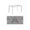 Kettler "Diamond" Tischsystem Gartentisch, Gestell Aluminium silber, Tischplatte HPL anthrazit, 140x70 cm