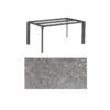 Kettler "Diamond" Tischsystem Gartentisch, Gestell Aluminium anthrazit, Tischplatte HPL Kalksandstein, 160x95 cm