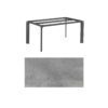Kettler "Diamond" Tischsystem Gartentisch, Gestell Aluminium anthrazit, Tischplatte HPL silber-grau, 160x95 cm
