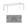 Kettler "Diamond" Tischsystem Gartentisch, Gestell Aluminium silber, Tischplatte HPL anthrazit, 220x95 cm