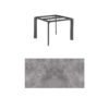 Kettler "Diamond" Tischsystem Gartentisch, Gestell Aluminium anthrazit, Tischplatte HPL anthrazit, 95x95 cm