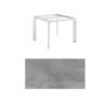 Kettler "Diamond" Tischsystem Gartentisch, Gestell Aluminium silber, Tischplatte HPL silber-grau, 95x95 cm